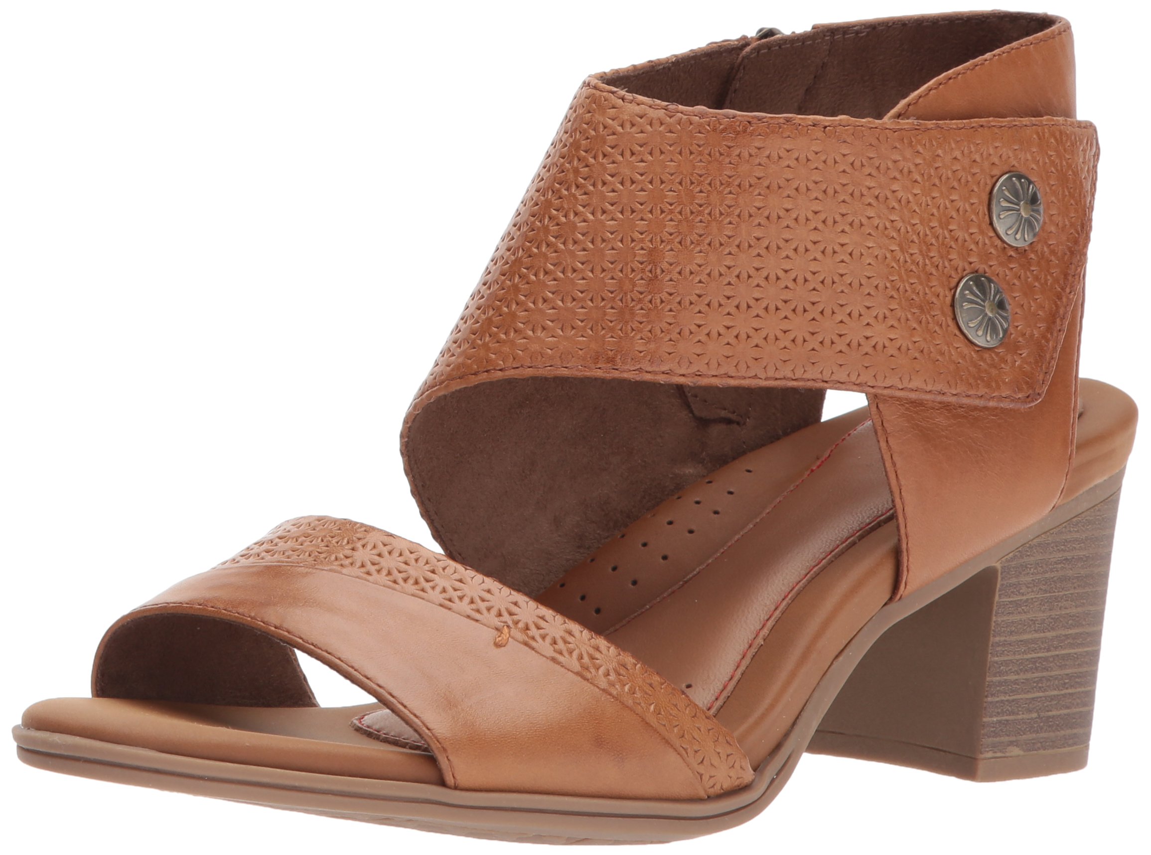 Rockport Unisex-Adult Hattie 2 Piece Cuff Heeled Sandal