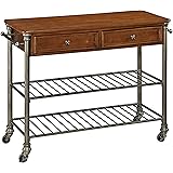 Amazon.com - Orleans Kitchen Island with Marble Top by ...