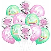 30Pcs Two Nado Birthday Decorations Girls/Two Nado Balloons Party Supplies/Tornado 2nd Birthday Party Decor for Girl Kid Baby Shower Supplies/Sweet Candy Tornado Storm Balloons Pink Green