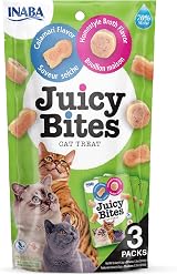 INABA Juicy Bites Calamari & Homestyle Broth Cat Treat 33g 1 Pack