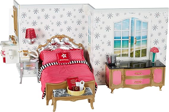 american girl grand hotel room service set