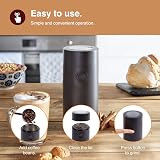 VonShef Electric Coffee Grinder 60g 150W Stainless Steel Blades Black view 4