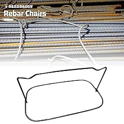 Sandbaggy 3" Steel Rebar Chairs for Concrete