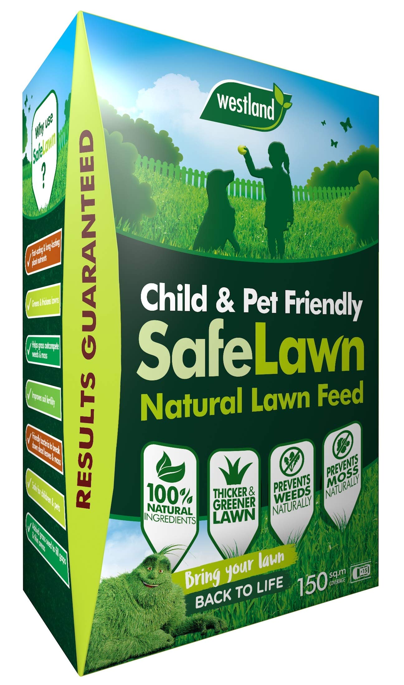 Westland Safe Lawn Child and Pet Friendly Lawn Care, 150m2 (5.25 kg)