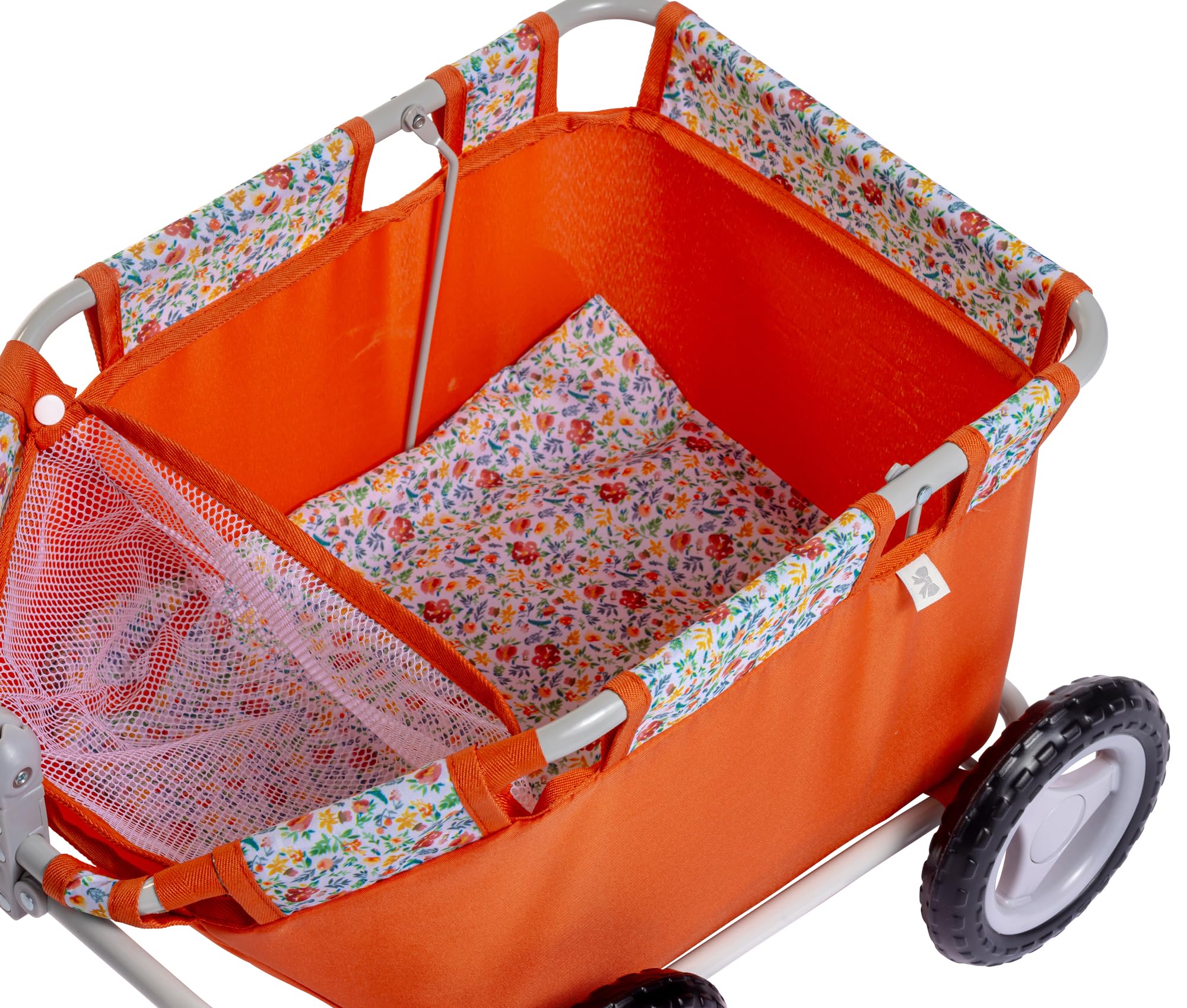 JC Toys - for Keeps Playtime | Deluxe Folding Pull Along | Nature Theme Collection | for Dolls up to 20