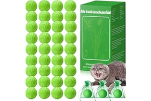 ENBABBOR 36 Pcs Cat Repellent Outdoor, Natural Peppermint Oil Cat Deterrent and Keep Cats Out of Plant Yard Garden Lawn, Garden, and Furniture, Scratch and Chew
