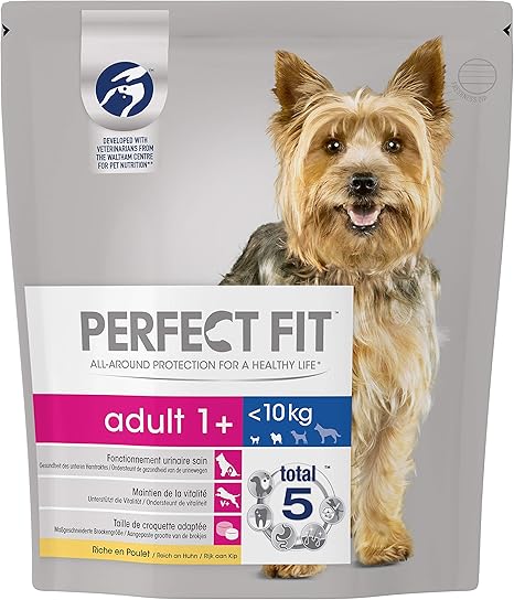 Perfect Fit Croquettes Pour Petit Chien Adulte 10kg Riche En Poulet 4 Sacs De 14kg