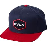 RVCA Men's Adjustable Snapback Straight Brim Hat | A classic, versatile cap design with an adjustable snapback closure