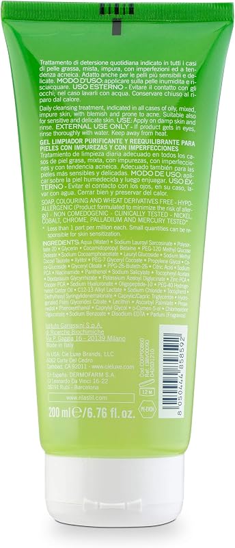 Acnestil Gel Anti-Imperfecciones, pieles mixtas o grasas con tendencia acneica, 200 g