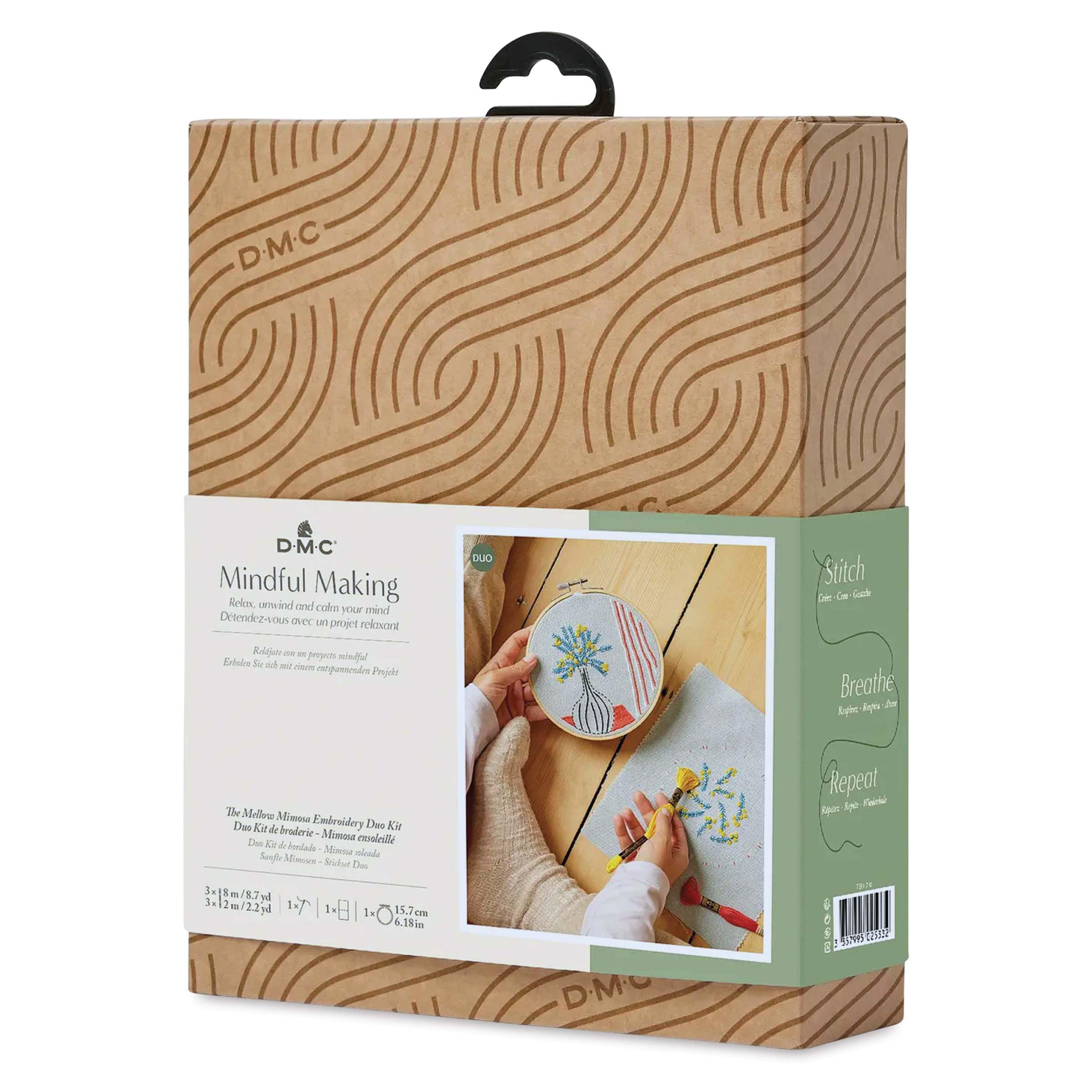 DMC Mindful Making Mellow Mimosa Embroidery Kit