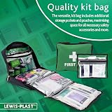 Lewis-Plast First Aid Kit Bag 309 Pieces Survival Safety Travel Home Camping view 8