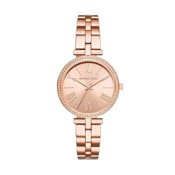 Buy Michael Kors Maci Analog Gold Dial Women S Watch Mk3904 At Amazon In