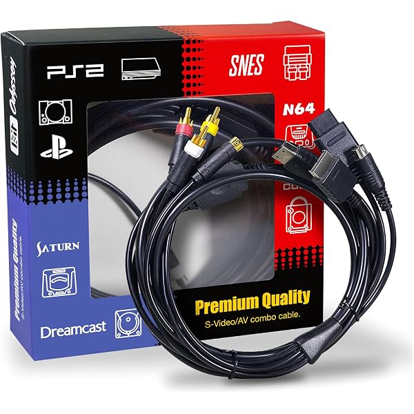 Retrogae 1.8 Coponent AV HDTV Audio Video Cavo Per Sony Playstation Retrogae 1.8 Coponent AV HDTV Audio Video Cavo Per Sony Playstation
