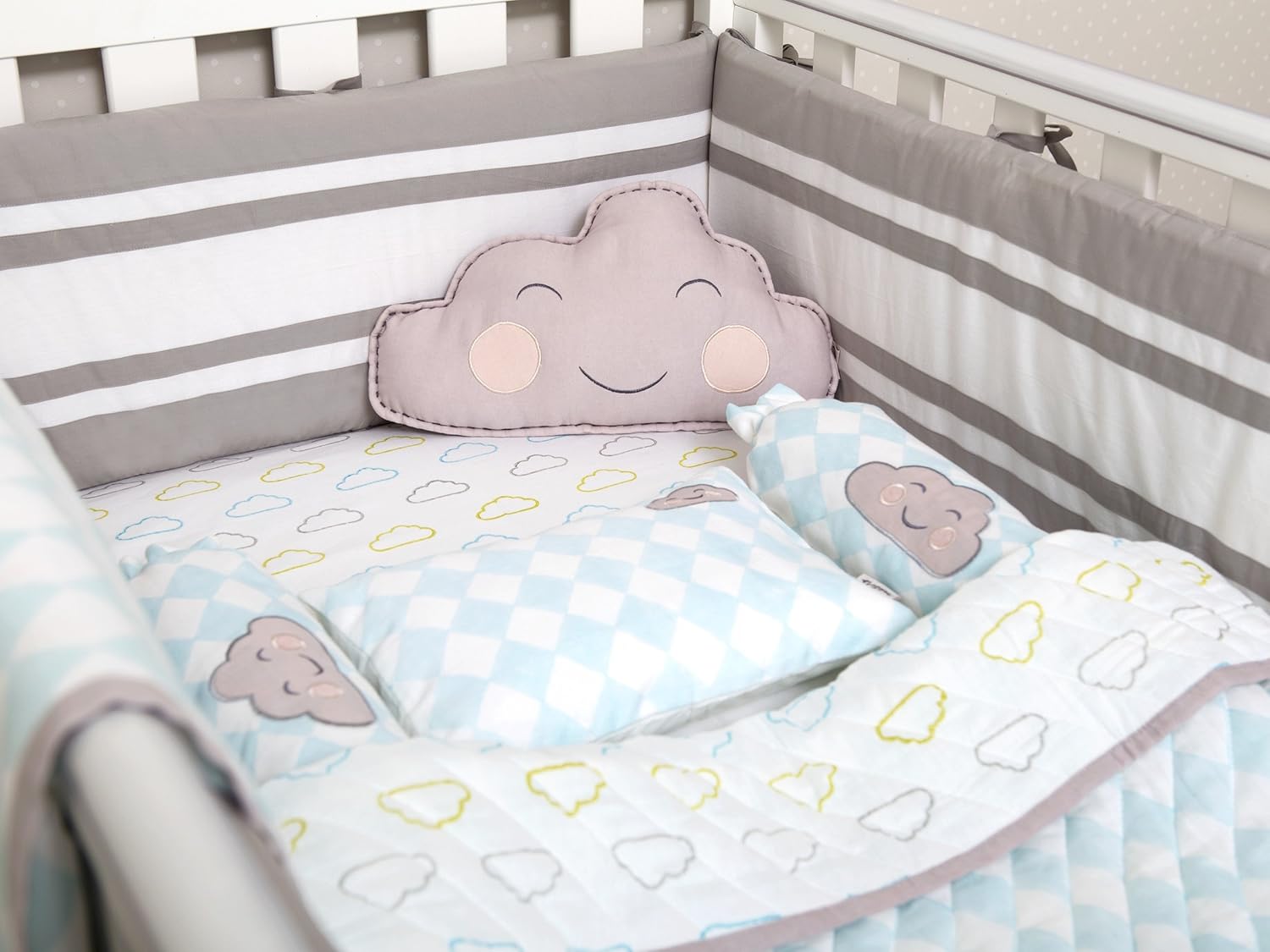 cloud cot bedding