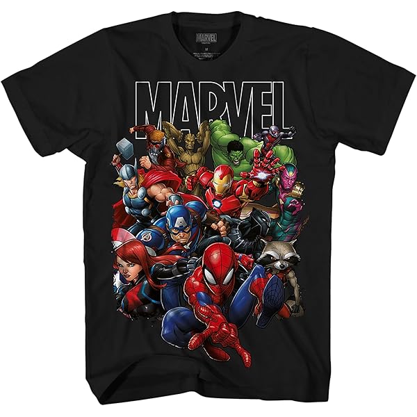 T-shirt Marvel Comics Homme - Gris - Motif Captain America & Hulk - Taille M - Neuf Avec étiquettes