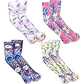 Mukum 4 Pairs Gardening Sleeves Anti-Slip Arm Protection with Thumb Hole Sun Sleeve Cooling Arm Sleeves for Women Men Outdoor