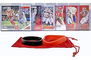 PANINI, BOWMAN, TOPPS Mike Evans Football Cards (7) Assorted Bundle - Tampa Bay Buccaneers Trading Card Gift Set