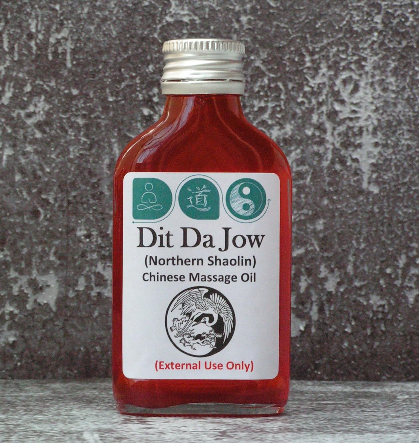 Dit Da Jow Massage Oil (Northern Shaolin) 100ml Glass Bottle