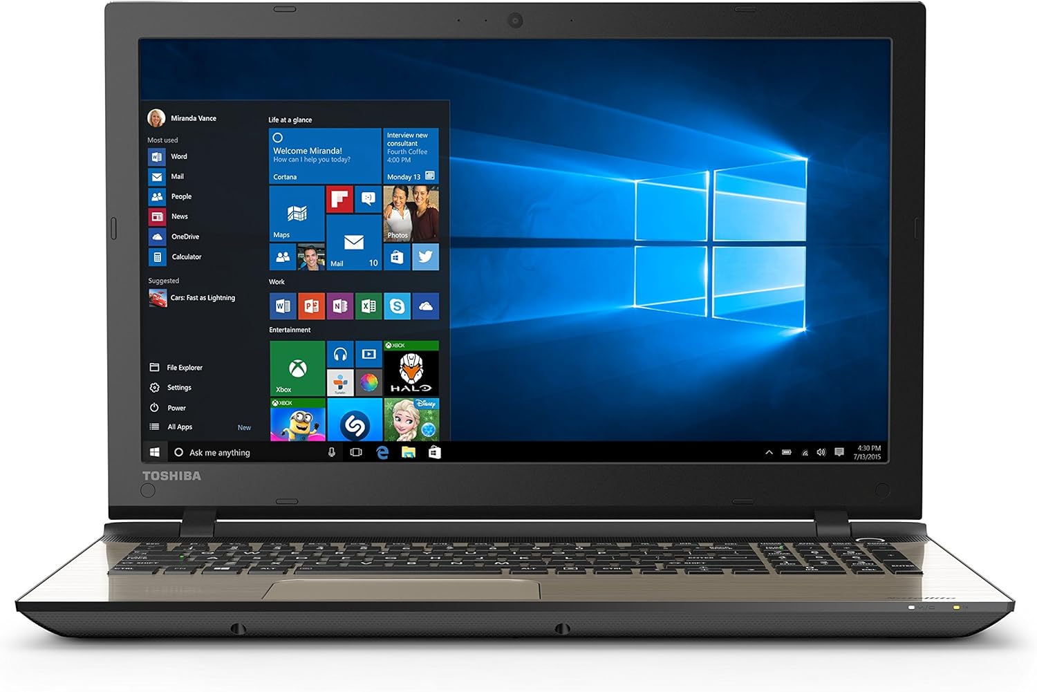 Ноутбук 22 дюйма. Toshiba Satellite i5.