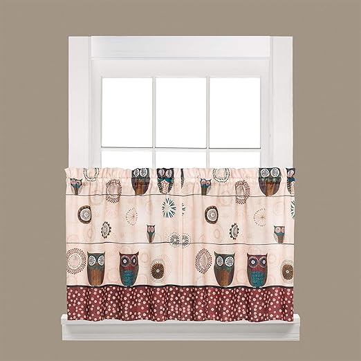 Amazon Com Skl Home By Saturday Knight Ltd Spice Owl Curtain