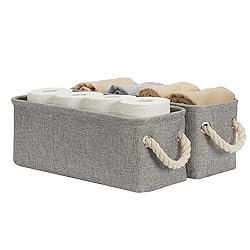 DULLEMELO Toilet Paper Storage Basket, Toilet Paper