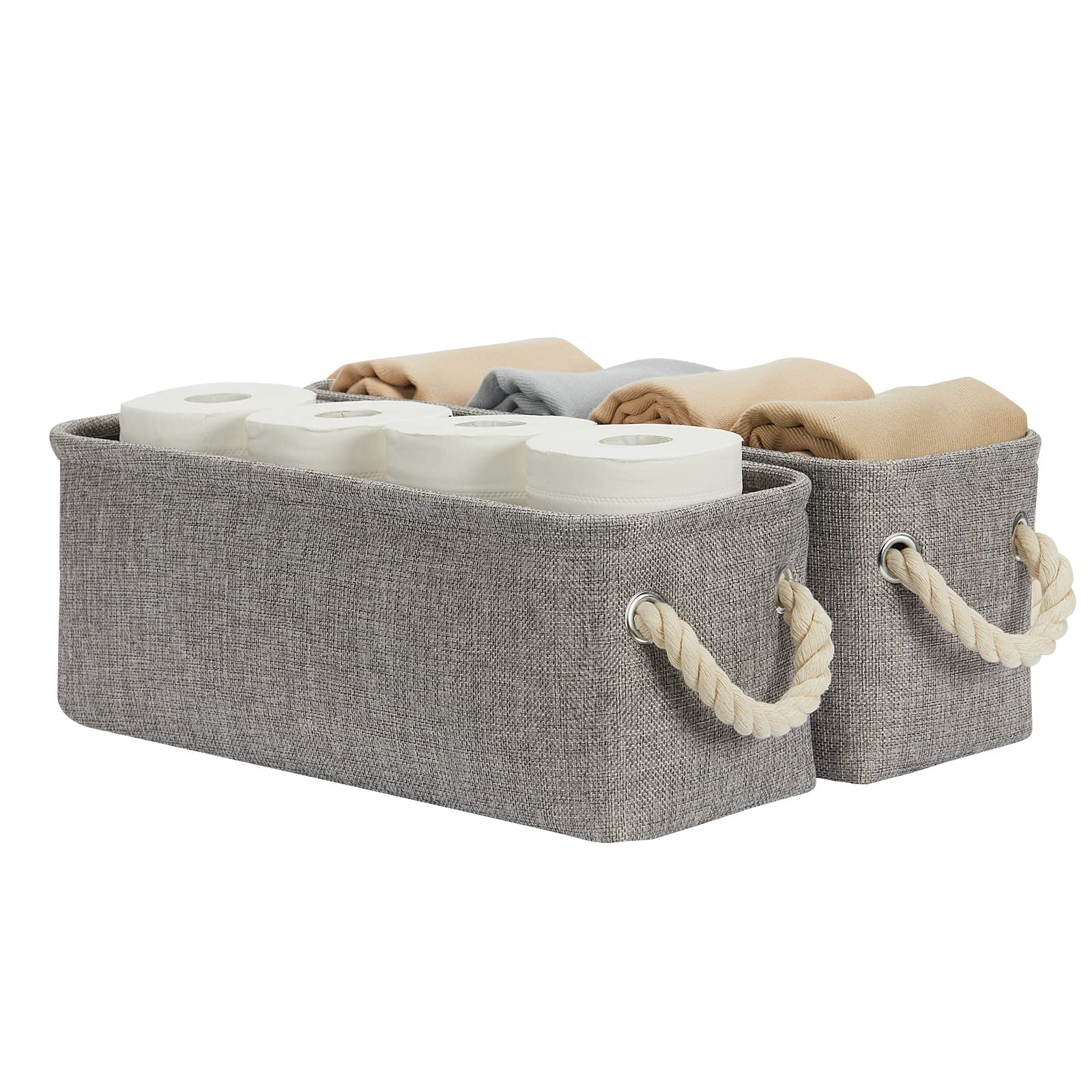 DULLEMELO Toilet Paper Storage Basket, Toilet Paper