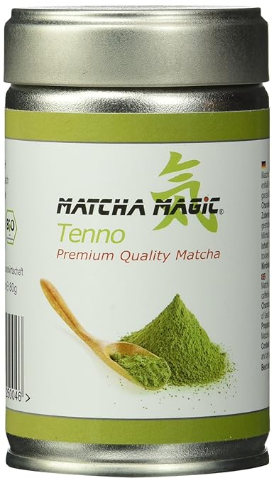 MatchaMagic BIO TENNO Premium Quality Dose, 1er Pack (1 x 80 g)