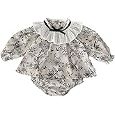 新款简约休闲风婴儿秋季套装女宝宝花边蝴蝶结长袖上衣+三角包屁裤两件套,适合日常生活,派对穿搭,舒适方便