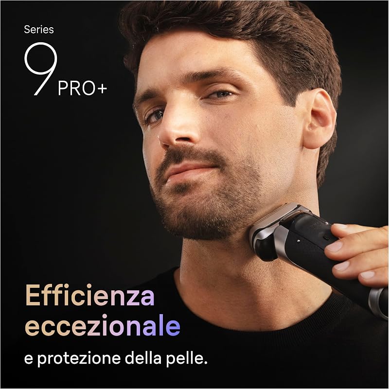 96M Testina di Ricambio Originale per Rasoio Elettrico Barba, Argento