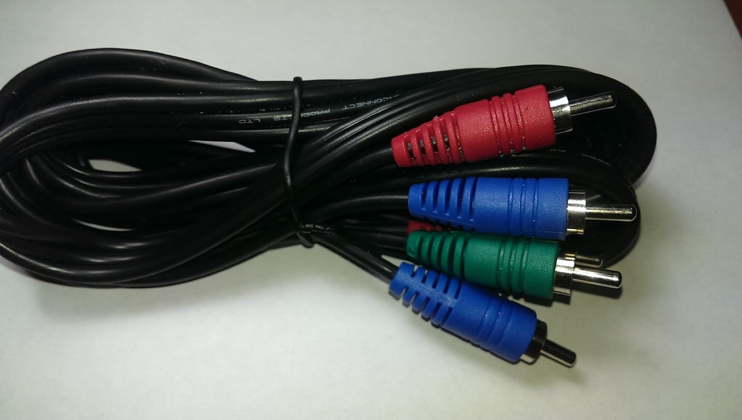 3 RCA Component Green Blue Red YPbPr HD Video Cable Cord Adapter for HD TV