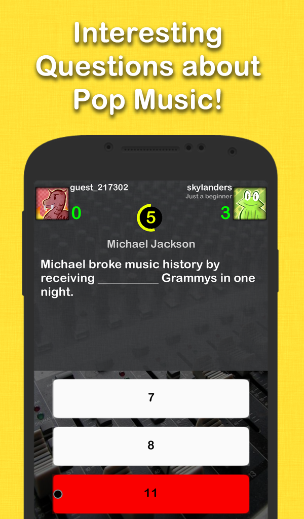 Pop Music Quiz Game Appstore for Android