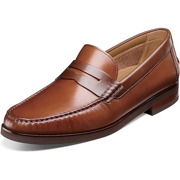 Florsheim Throttle Moc Driving Mens Size 8‎ M Penny Loafers Shoes Brown Driver Men main image 4