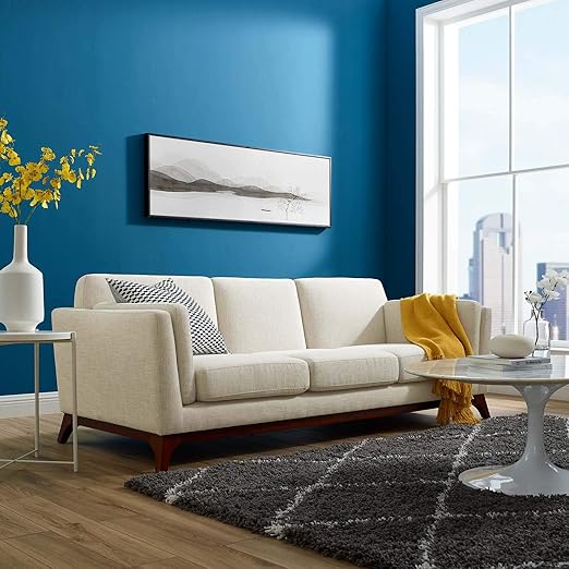 Amazon Com Modway Chance Mid Century Modern Upholstered Fabric
