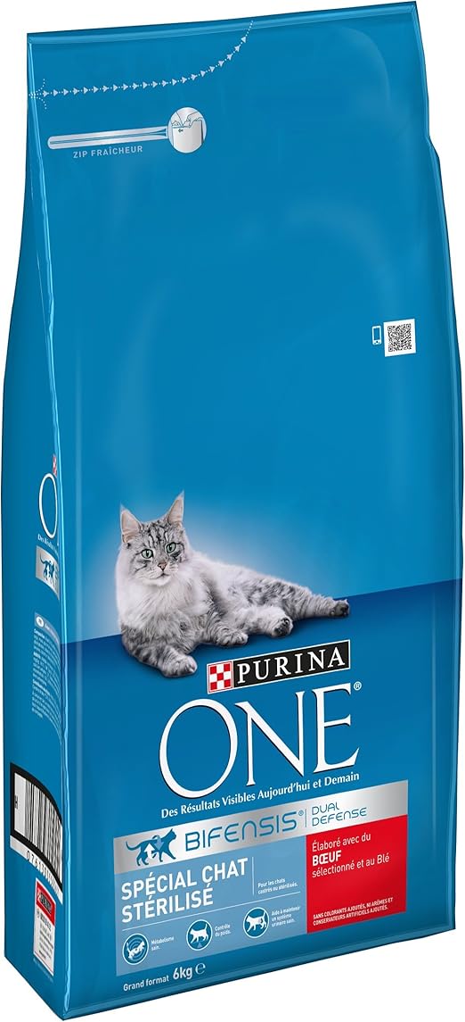 Purina One Chat Purina One Neutered Cat Special Au Boeuf And Wheat 6 Kg Dry Adult Chat Amazon Co Uk Kitchen Home