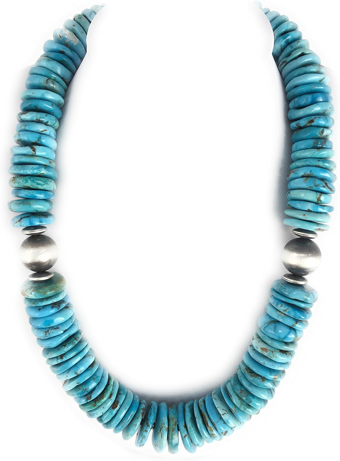 Amazon Com Masha Southwestern Navajo Morenci Turquoise Sterling