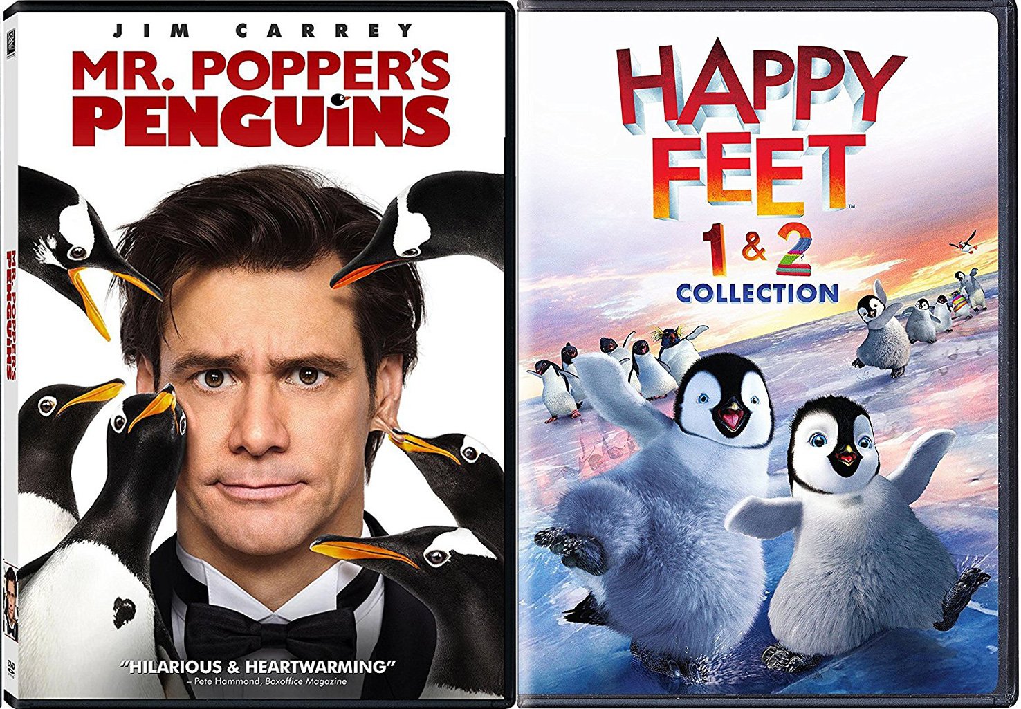 Amazon.com: Penguins Collection Animated Happy Feet 1 & 2 and Mr