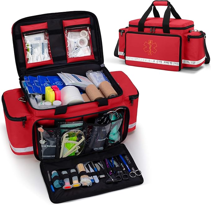 Trunab Emergency Responder Trauma Bag Empty, Professional First Aid