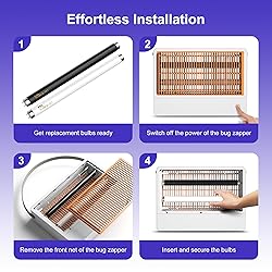 BuggyBands 2 Pack Bug Zapper Replacement Light
