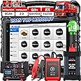 Autel MaxiSYS MS909CV Top Truck Scanner, 2025 Upgrade of MS908CV II, Topology 2.0, Intelligent Scan for Diesel Commercial Vehicle/Heavy Duty, J2534 ECU Programming Coding Bidirectional 64+ Reset