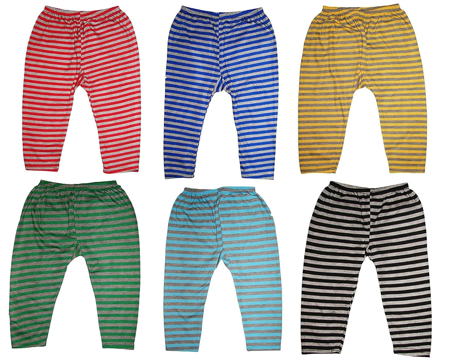 Buy PENYAN Kids Boys Woolen Striped Pyjama Bottom Multi Color Pajami