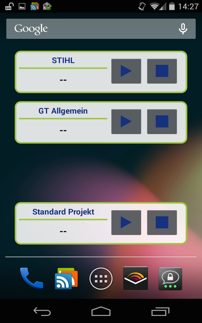 WebDucer Time Tracking Widgets:Amazon.com:Appstore for Android
