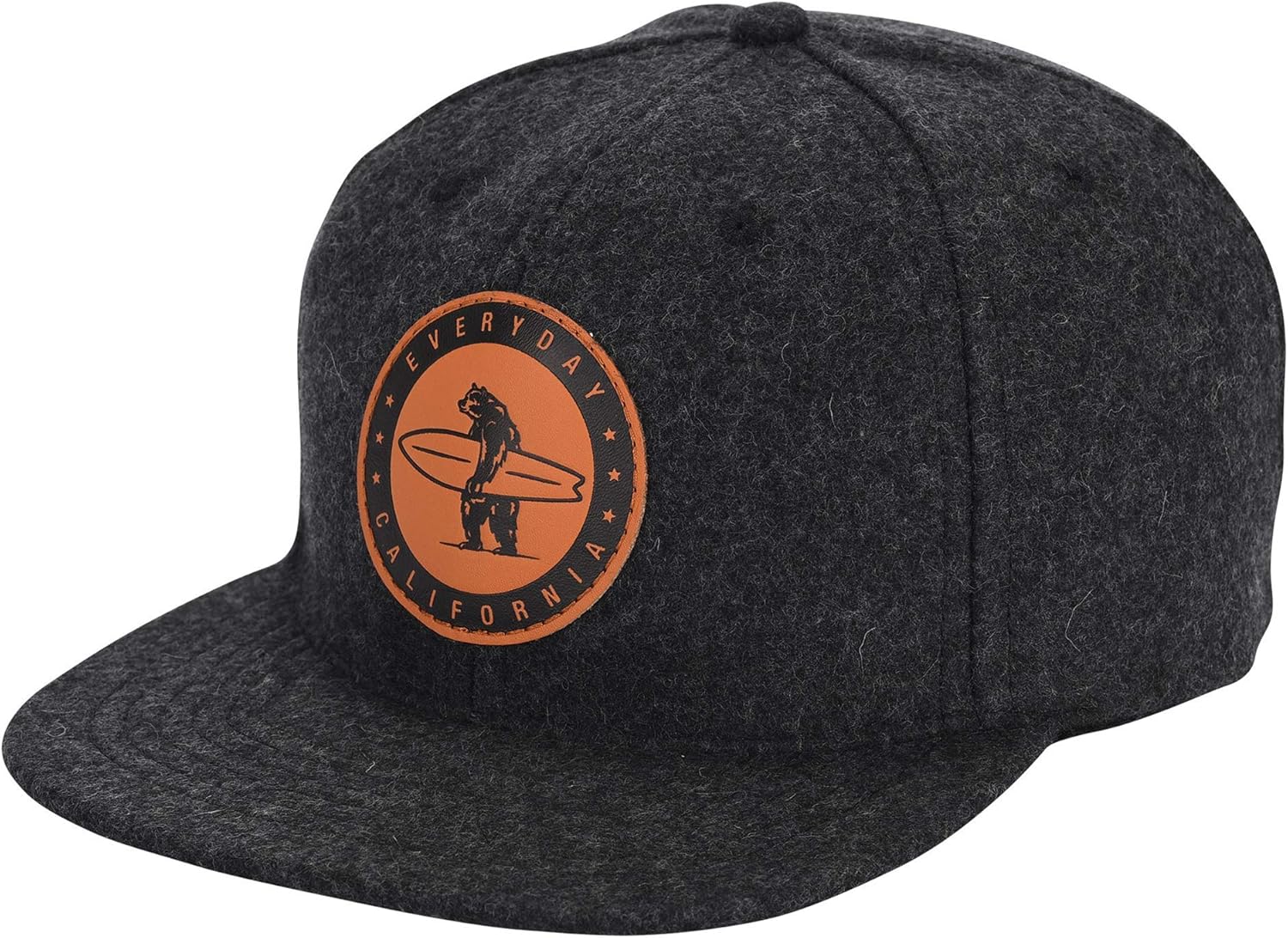 vegan leather baseball hat