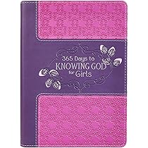 Kid Book 365 Days to Knowing God for Guys Faux Leather