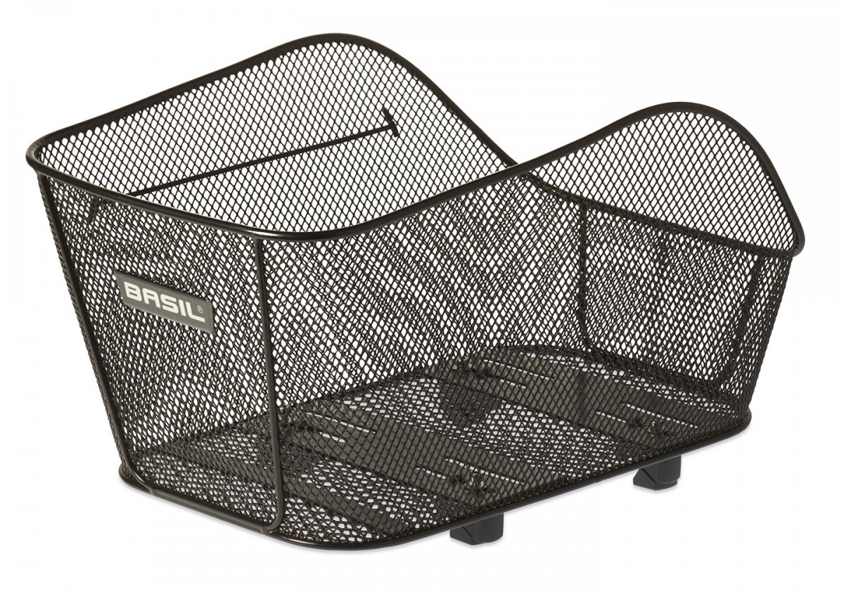 Basil Icon Basket - Black, Medium