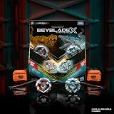 Beyblade X Jurassic World Collab T. Rex vs Mosasaurus Multipack Set 4 Tops & 2 view 5