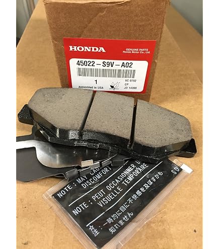 beautyページ Amazon.com: Genuine Honda Parts - Pad Set (Ad57-15) (45022-SCV-A01