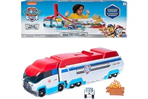 PAW Patrol, Launch’N Haul PAW Patroller, Transforming 2-in-1 Track Set for True Metal Die-Cast Vehicles, Kids Toys for Boys &
