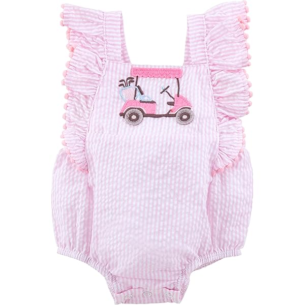 Conjunto Infantil PINAFORE - Vestido Gola Quadrada Com Bloomers