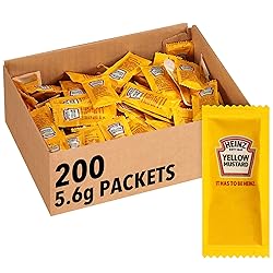 Heinz Mild Mustard Single Serve Packet