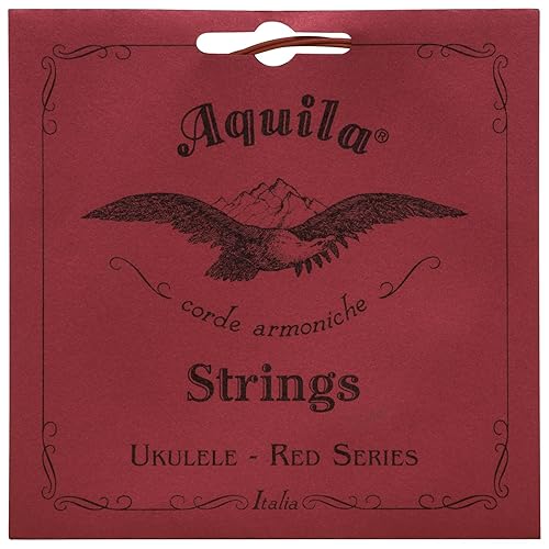 Aquila Red Series AQ-86 Concert Ukulele Strings - Low G - 1 Set of 4